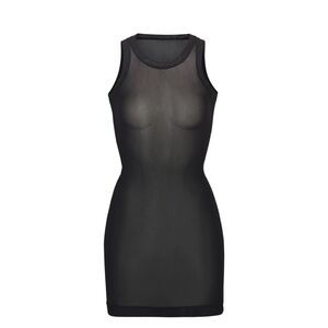 SKIMS SUMMER MESH HIGH NECK TANK DRESS